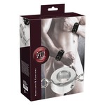 Fetish Collection Zware Metalen Cockring met Handboeien