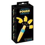 You2Toys Pocket Power Mini Vibrator met Opzetstukken