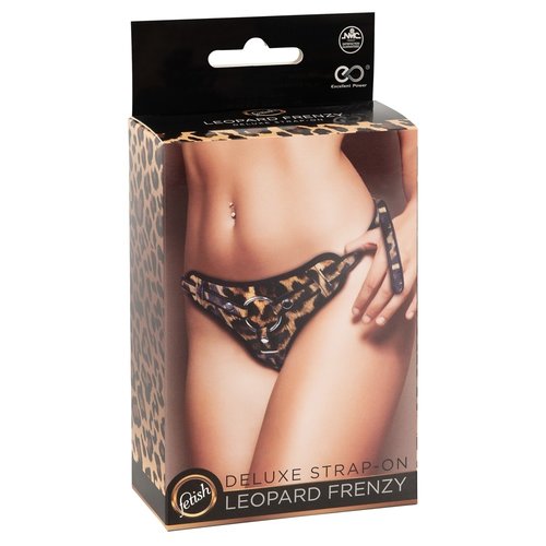 Leopard Frenzy Luipaard Voorbind Harnas String