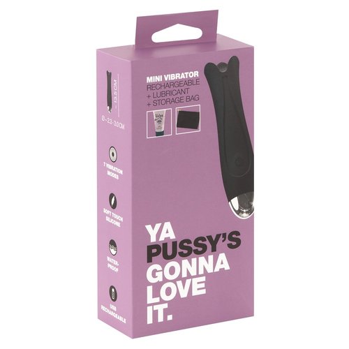 You2Toys Mini Tong Vibrator met Glijmiddel en Etui