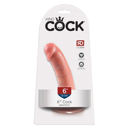 King Cock King Cock Realistische Dildo Small Huidkleurig