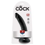 King Cock King Cock Natuurlijke Dildo Medium Zwart