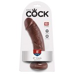 King Cock King Cock Natuurlijke Dikke Dildo Medium Zwart