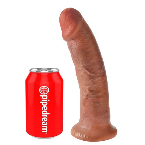 King Cock King Cock Natuurlijke Dildo Large Lichtbruin