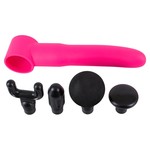 You2Toys Sex & Massage Gun Vibrator met 4 Opzetstukken