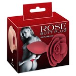 You2Toys Rose Ontwerp Siliconen Buttplug Small