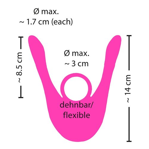 You2Toys Multifunctionele Vibrator voor Koppels