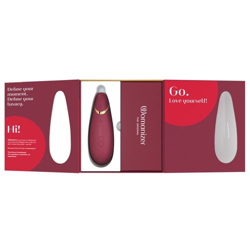 Womanizer Womanizer Premium 2 Luxe Luchtdruk Vibrator Rood