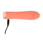 Peachy! Mini Ribbed Vibrator You2Toys Peachy! Mini Ribbed Vibrator