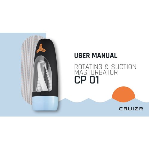 Cruizr CRUIZR CP01 Draaiende en Zuigende Masturbator
