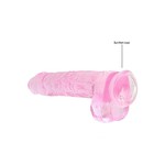 RealRock Realrock Realistische Dildo Transparant met Zuignap 23 cm