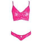 Cottelli Collection Lingerie Lingerie Set met Trendy Vrouwelijke Motieven