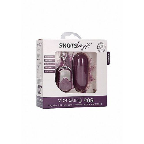 Shots Toys 10 Speed Remote Vibratie Ei Groot