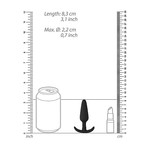 Shots Toys Slim Buttplug Siliconen Small