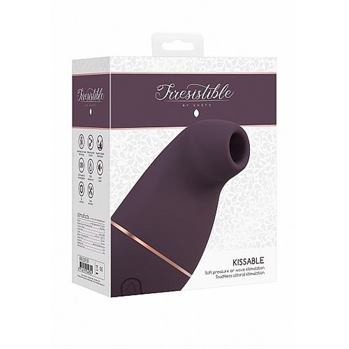 Irresistible Irresistabele Kissable Clitoris Zuigvibrator