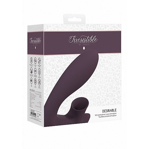 Irresistible Irresistible Desirable Luchtdruk en Gspot Vibrator