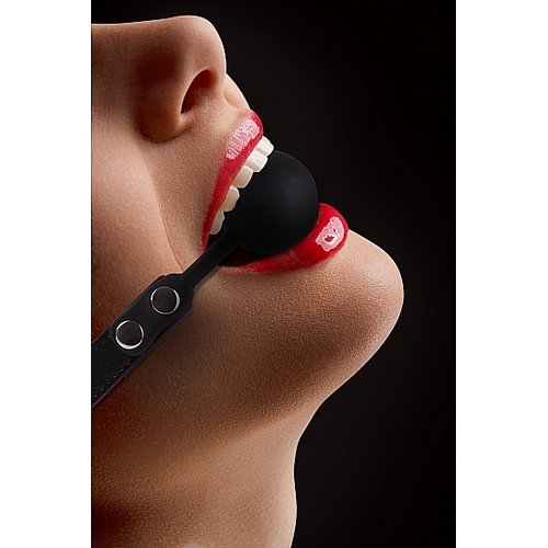 Ouch! Siliconen Dichte Ball Gag Verstelbaar