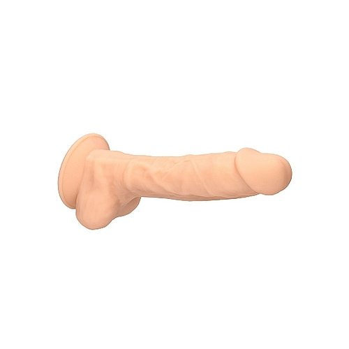 RealRock Realrock  Siliconen Dildo met Balzak 18 cm