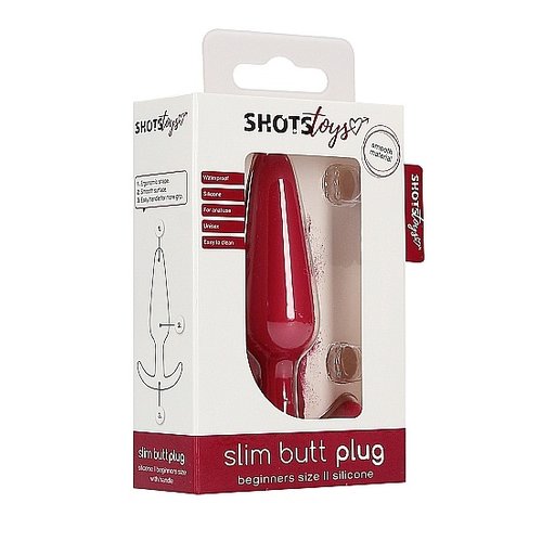 Shots Toys Slim Buttplug voor Beginners Small