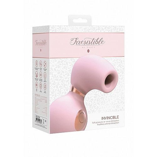 Irresistible Irresistible Invincible Luxe Vibrerende Luchtdruk Stimulator Roze
