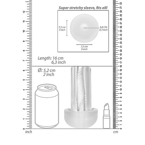 PUMPED Rechargeable Automatic Cyber Penis Pomp met Sleeve