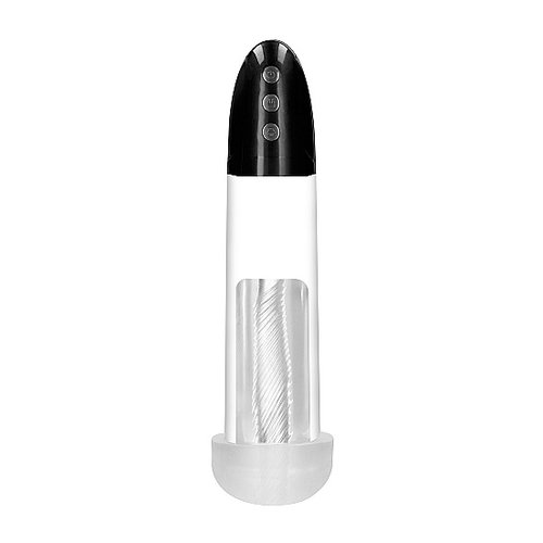 PUMPED Rechargeable Automatic Cyber Penis Pomp met Sleeve