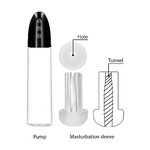 PUMPED Rechargeable Automatic Cyber Penis Pomp met Sleeve
