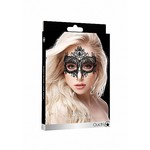 Ouch! Queen Black Lace Oogmasker Zwart