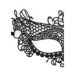 Ouch! Queen Black Lace Oogmasker Zwart