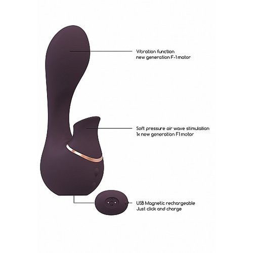 Irresistible Irresistible Mythical Luchtdruk G-spot Stimulator Paars