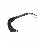 Ouch! Elegant Beginner Flogger Titanium Grijs