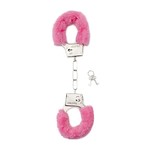 Shots Toys Furry Hancuff Pluche Handboeien Roze