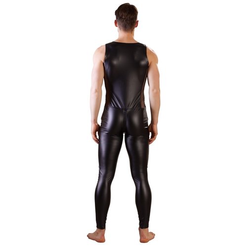 Strakke Wetlook Jumpsuit Mannen - Vibies.nl | Seksspeeltjes morgen thuis bezorgd geheel anoniem.