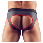 Svenjoyment Opvallende Jockstrap met Leren Uitstraling