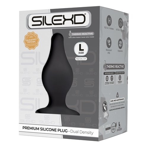 Silexd SILEXD Premium Dual Density Buttplug Large