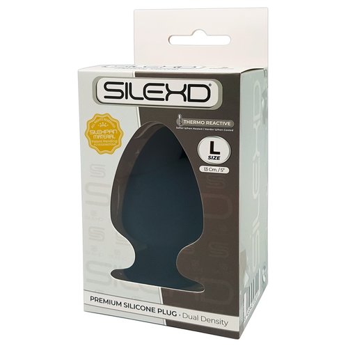 Silexd SILEXD Premium Dual Density Grote Buttplug L