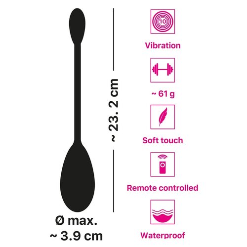 You2Toys Hoogwaardig Siliconen Liefdesbal met Vibratie