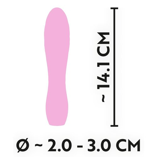 You2Toys Cuties Mini Vibrator met Gegroefd Punt