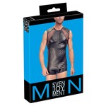 Svenjoyment Fetish Matte Wetlook Shirt met Studs