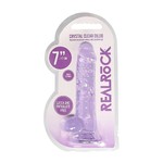 RealRock Realistische Zuignap Dildo Transparant met Balzak 17 cm