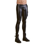 NEK Slim Fit Wetlook Chaps Lange Broek