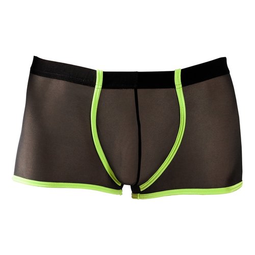 Svenjoyment Transparante Shorts met Neon Accenten