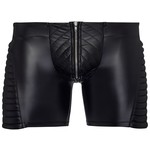 NEK Wetlook Lange Shorts met Gewatteerde Details