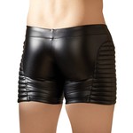 NEK Wetlook Lange Shorts met Gewatteerde Details