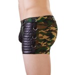 NEK Ruige Camo Shorts Gewatteerde Elementen