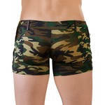 NEK Ruige Camo Shorts Gewatteerde Elementen