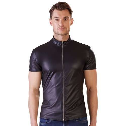 NEK Klassiek Luxe Fetish Shirt met Rits