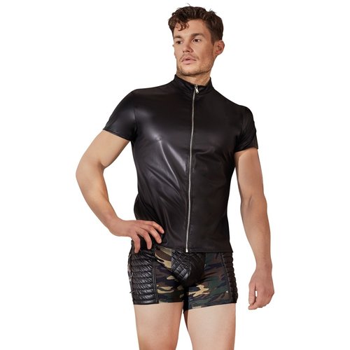 NEK Klassiek Luxe Fetish Shirt met Rits