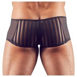 Svenjoyment Trendy Netstof Transparante Shorts