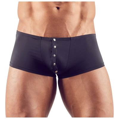 Licht Transparante Short met Studsknopen